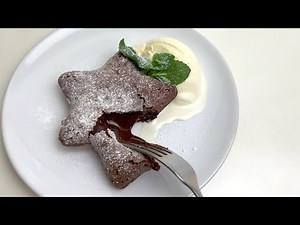 Hot chocolate fondant - The easiest recipe - Melting chocolate texture & the liquid centre