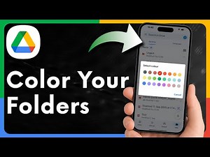 How to Change Google Drive Folder Color on Mobile Phone