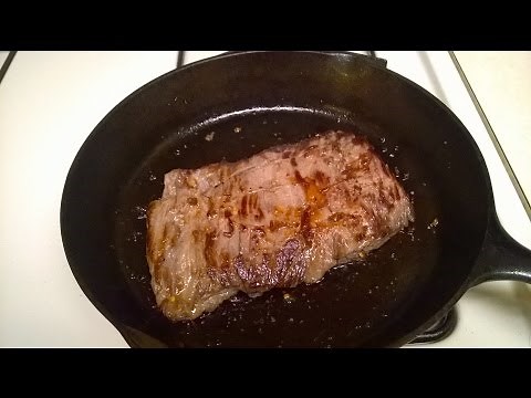 Cast Iron Skillet Skirt Steak Recipe