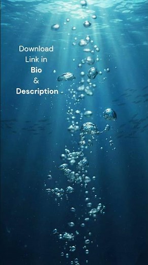 Water bubbles sound effect - No copyright #soundeffects