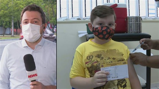 SP estuda fazer busca ativa nas escolas para acelerar vacinação em crianças