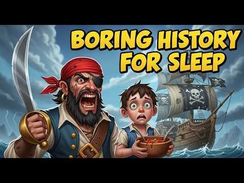 The Horrible Life of Pirates (You Wouldn’t Survive) | Boring History for Sleep