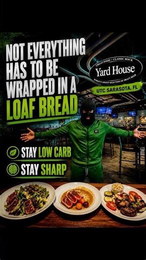 Can You Actually Eat Low-Carb at Yard House? #lowcarb #dinningout #shorts