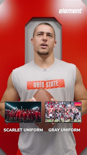 28K views · 370 reactions | Coach Mick says slides aren't good for the feet  noted #GoBucks | Element Electronics | Ohio State Buckeyes | Facebook