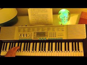 How to Play ~ Blueberry Hill ~ Fats Domino ~ LetterNotePlayer ©