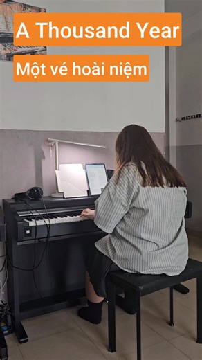 Thousand Year - Học Viên Cover #thousandyears #piano #cover | Nhà Học Đàn | Facebook