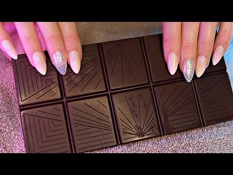 ASMR Chocolate Scratching & Tapping | Fast Triggers | No Talking