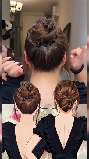 Cute Korean hairstyle #viral #trending #shorts ‪@Girlsstylebeauty‬