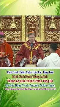 Kinh Vinh Danh tiếng Latinh Thánh Lễ Kính Thánh Tôma Tông Đồ Tại Nhà Thờ Lớn Hà Nội #shots