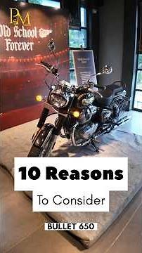 10 Brutal Truths: Bullet 650 vs Continental GT 650 #BikeShorts #RoyalEnfield