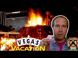 MIRAGE's VEGAS VACATION Filming Locations FULL Volcano Show