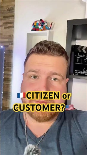 France builds citizens. America builds customers 🇫🇷🇺🇸