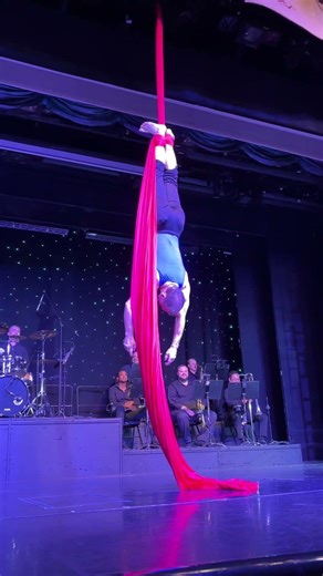 #shorts Royal Caribbean Vision of the Seas Headliner Olympic Gymnast Lance Ringnald Movie Silks