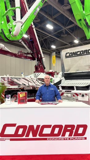 Concord Concrete Pumps Showcase at World of Concrete 2026