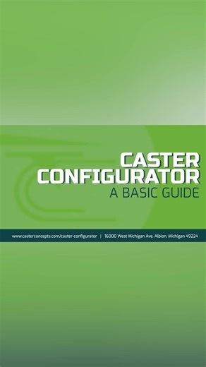 Design. Customize. Get It Built. Our new Caster Configurator puts engineering power in your hands because your material handling challenges deserve more than "close enough" solutions. #MadeInUSA #OnTimeEveryTime #IndustrialInnovation | Caster Concepts | Facebook