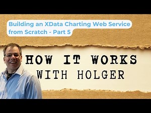 Building an XData Charting Web Service from Scratch - Part 5