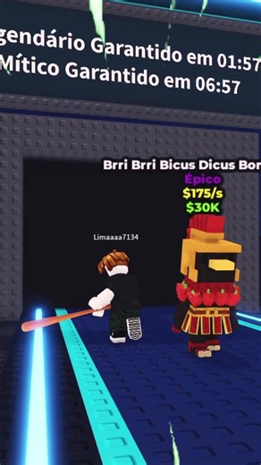 Perdió su Brainrot varios veces en roblox 🤣 #shorts