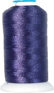 Threadart Polyester Machine Embroidery Thread by The Spool - 1000M - 40wt - Hundreds of Color Options - Navy - No. 234