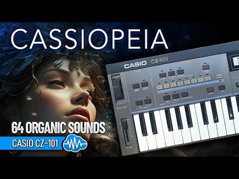 CASIO CZ 101 - CZ 1000 - CZ 3000 ♫ 64 Custom Sounds ►CASSIOPEIA Soundset