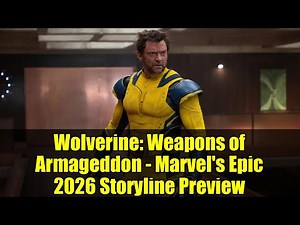 Wolverine: Weapons of Armageddon - Marvel's Epic 2026 Storyline Preview