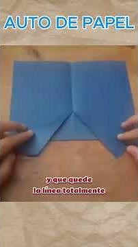 Learn how to make a paper car step by step with this quick and easy tutorial! #origami #car #art