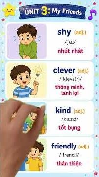 Tiếng Anh 6 (Global Success) | Unit 3: My Friends | LumiTunez