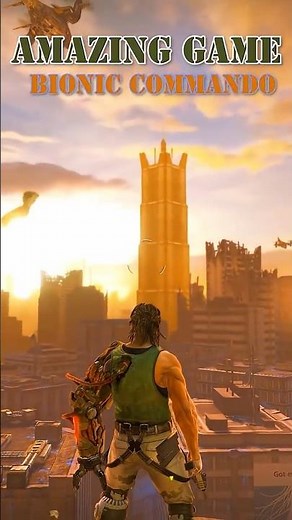BIONIC COMMANDO (2009) AMAZING GAME - START OF THE GAME
