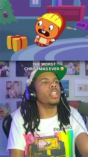 THE WORST CHRISTMAS EVER 😭 #reaction #trending #shorts #happytreefriends