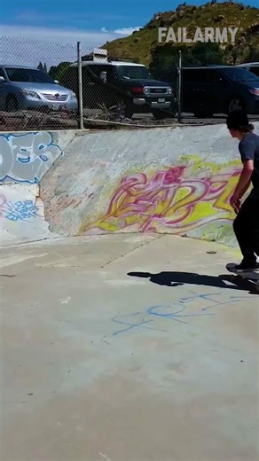 Get in the hole! #FailArmy #skateboard #falling #skate