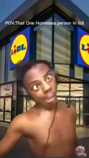 POV:That one homeless person outside Lidl #likeandsubscribe #funny #pov