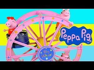 Peppa Pig Amusement Park Big Ferris Wheel Nick Junior Theme Park Toys by Disney Cars Toy Club