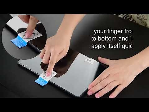 Tutorial for Installing Tempered Glass Screen Protector on Tablets
