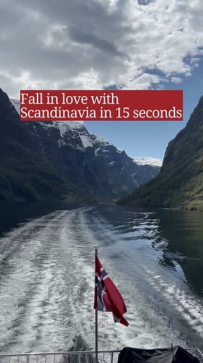 Lands of fjords, glaciers, crystal-clear lakes and jaw-dropping mountain views, there's a million reasons to fall in love with Scandinavia. Unlock the best of Scandinavia on our Scenic Scandinavia and its Fjords tour 👉 https://bit.ly/3z5NA1F | Trafalgar Travel