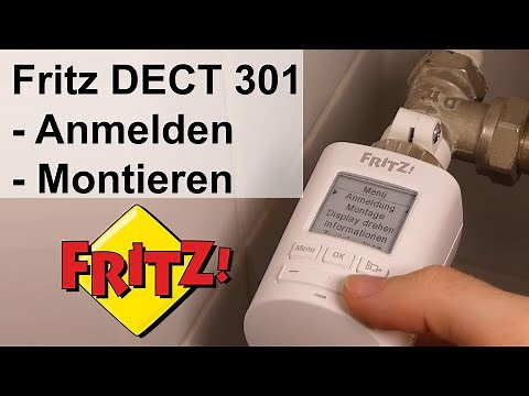 AVM Fritz DECT 301 mit DECT 200 Anmeldung und Montage Anleitung (Installation & Einrichtung)