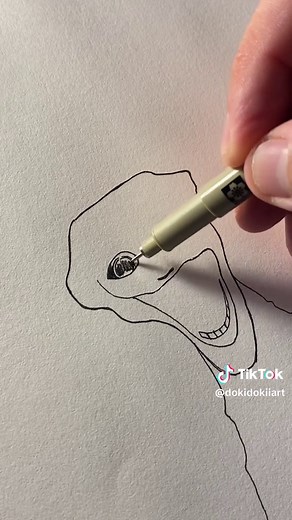 How to Draw The Boiled One (Easy Analog Horror Tutorial)