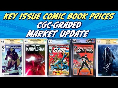 CGC-Graded Comic Book Price Guide - Strong Prices for Copper & Bronze Age - Autographs