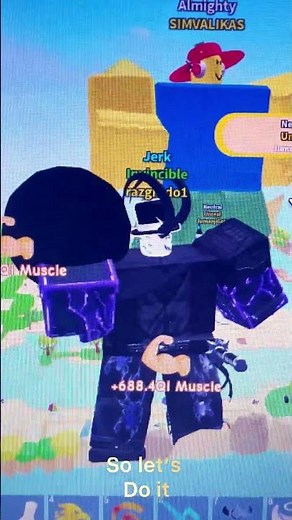 Stage 12 on legacy lifting simulator #roblox #liftingsimulator #weightliftingsimulator