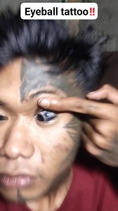 eyeball tattoo eye injection process... #eyeballtattoo #facetattoo #tattooartist #tattooideas #tattoart #tattoo #trendingreels #reels #fbpro #modificationtatto #serlikganbatteyoshh | Serlik Ganbatte Yoshh