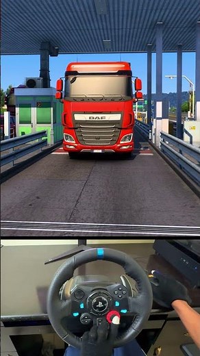 ETS2 | Snowy moon V2 | G29 Steering wheel game play