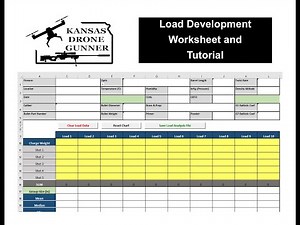 Load Data Worksheet & Tutorial