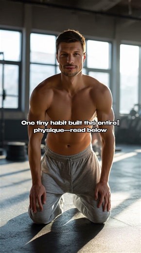 One tiny habit built this entire physique—read below