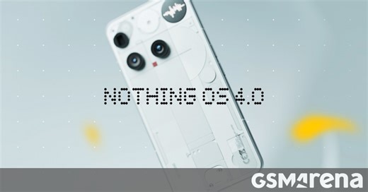 Nothing OS 4.0 based on Android 16 is now rolling out to the Nothing Phone (3)