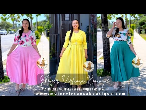 Ventas en vivo de ropa cristiana modesta “Mujer Virtuosa Boutique” #fyp #fashion #iglesia #moda #usa