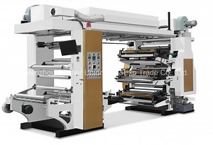 [Hot Item] Flexo Print Two Color Four Color Six Color for Film Printing Machine