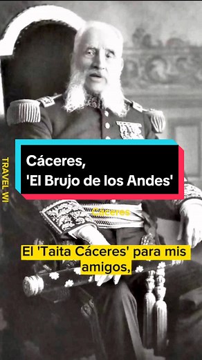 #HistoriaEP🇵🇪🪖| El 'Taita Cáceres' para sus amigos, El 'Brujo de los Andes' para sus enemigos. Usted decide cómo recordarlo. Hoy el Mariscal Andrés Avelino Cáceres evoca su memoria través de la inteligencia artificial, al cumplirse 100 años de su deceso. Comenta y comparte esta nueva edición de #HistoriaEP, narrado por sus propios protagonistas. #NoticiaEP #ejercito #EjércitoDelPerú #EjércitoPeruano #army #FFAA #fyp@Ejército del Perú #UnDíaComoHoy #historia #chavíndehuántar #comando #Ranger #