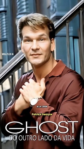 3.9M views · 138K reactions |  Ghost: Do Outro Lado da Vida (1990) Um amor que nem a morte conseguiu separar  Patrick Swayze e Demi Moore emocionaram o mundo — e aquela cena da argila virou história no cinema. Alguns atores já se foram, como o inesquecível Patrick Swayze… mas o filme continua vivo no coração de quem acredita que o amor nunca tem fim.  #willflixia #ghost | Will Flix IA | Facebook