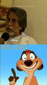 Pedro Lopes, the voice of Timon from The Lion King 💜