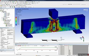 ANSYS钢筋混凝土显示分析 （Reinforced Concrete Beam- Explicit Dynamics）