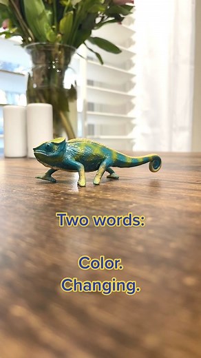 Color Changing Chameleon Toy - Available Now from Schleich