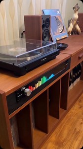 It looks like this Decibelvibe TNZ SGE6 equalizer was made for this piece of furniture! 😃😅✌️👌 From @knvbam Thank you for sharing ! #decibelvibe #vumeter #equalizer #tnzsge6 | Decibelvibe